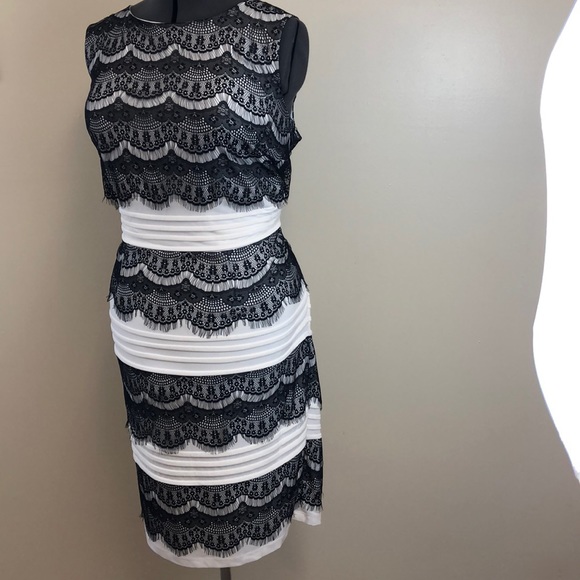 Signature by Sangria Dresses & Skirts - SANGRIA LACE DRESS